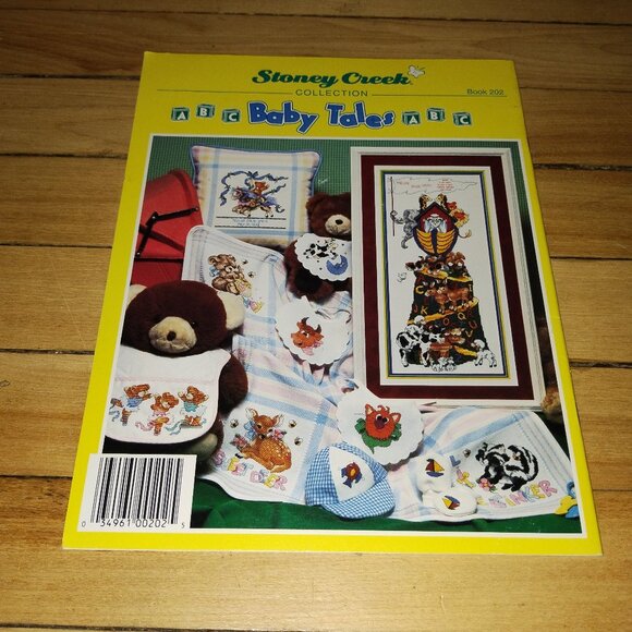 Stoney Creek Baby Tales Cross Stitch Patterns Booklet (Stoney Creek, 1998) - Picture 2 of 2
